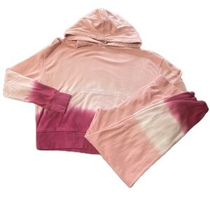 Wildfox tye dye hoodie & jogger coord. set sz small